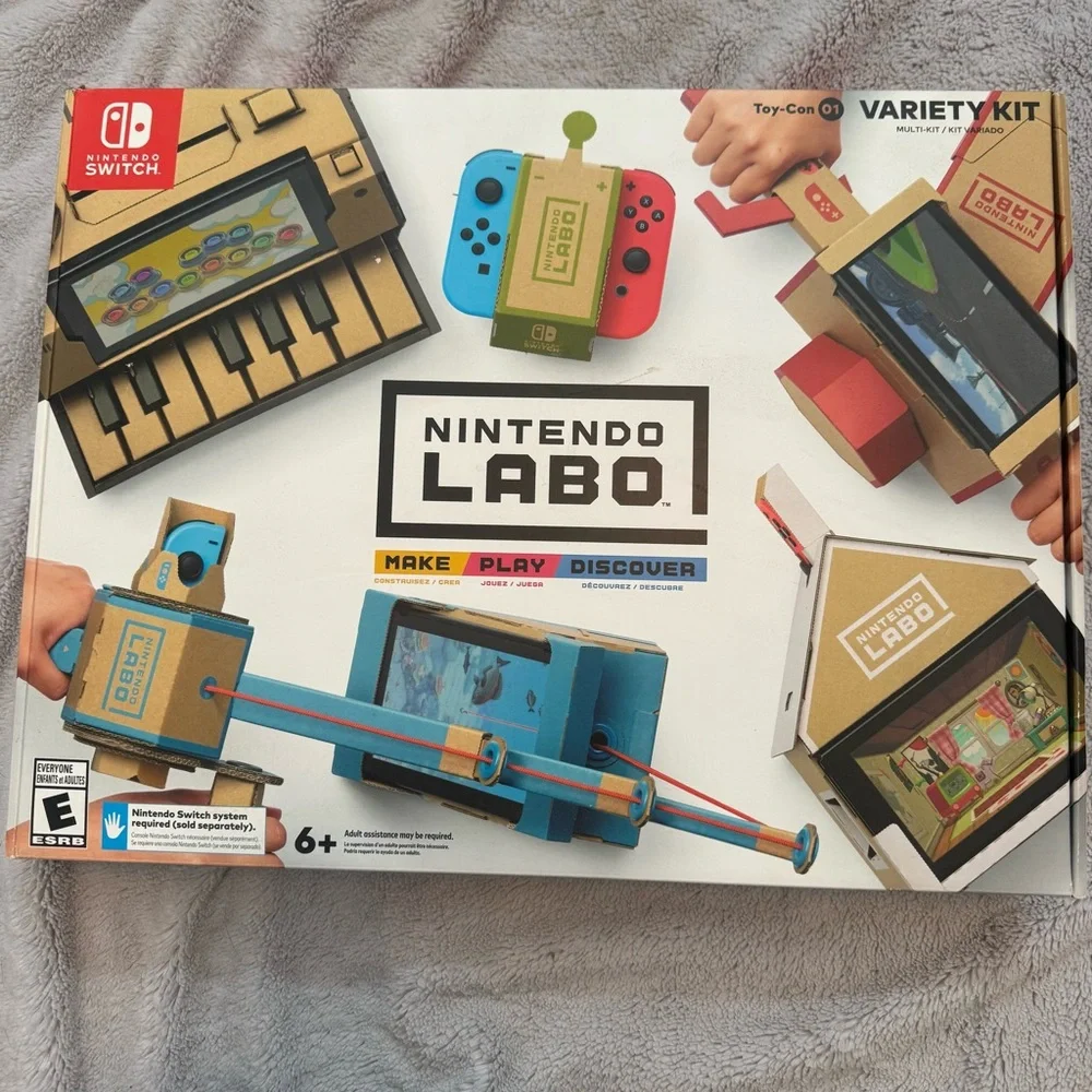 Nintendo Labo Toy-Con 01 Variety Kit Nintendo Switch New Open Box‎